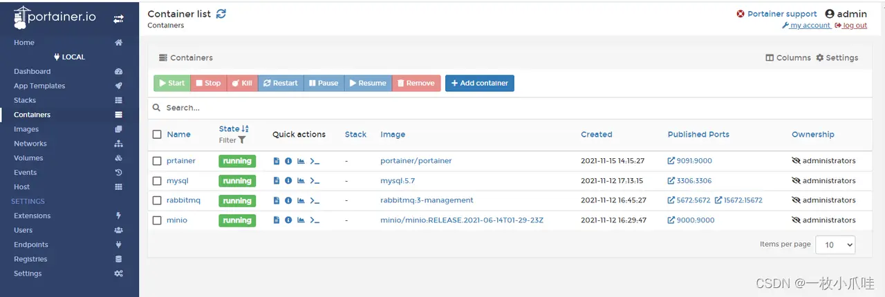 docker安装portainer详细步骤-元一软件