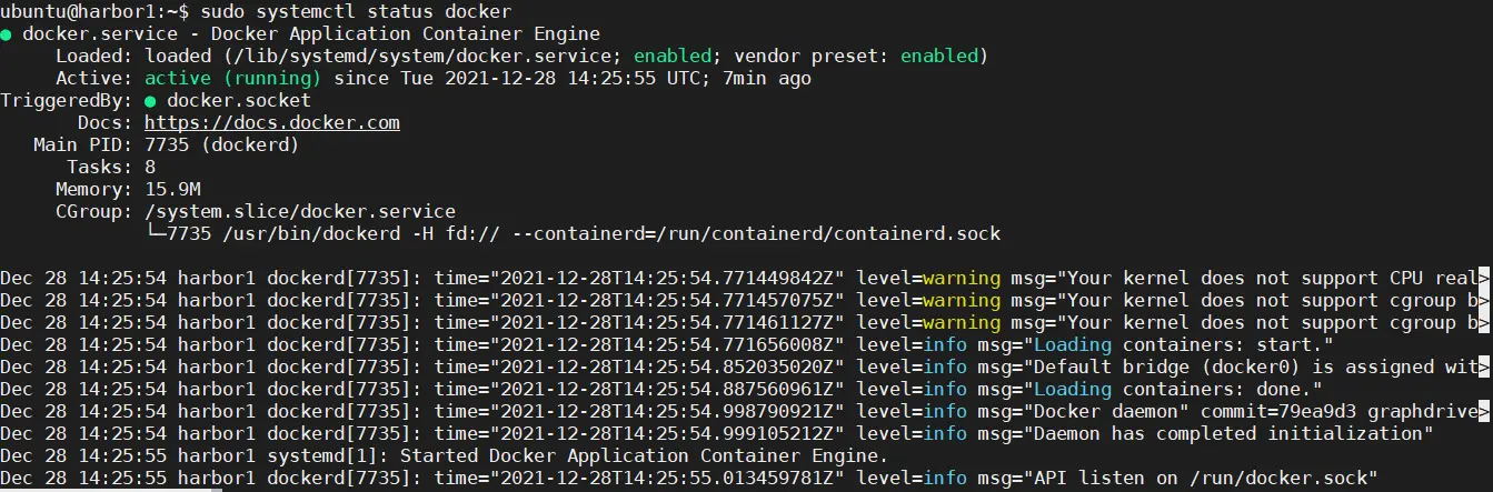 Docker安装和Harbor高可用部署-元一软件
