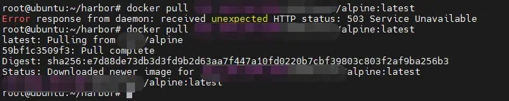 Docker安装和Harbor高可用部署-元一软件