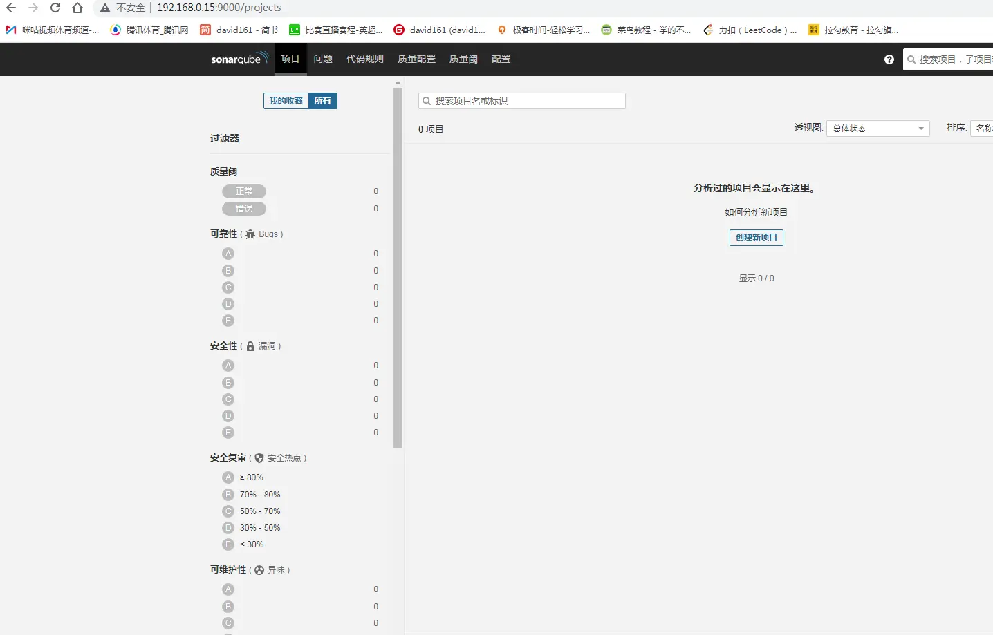 docker安装sonarqube-元一软件