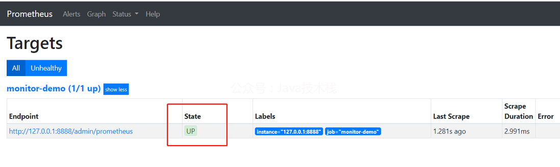 Spring Boot + Prometheus + Grafana-元一软件