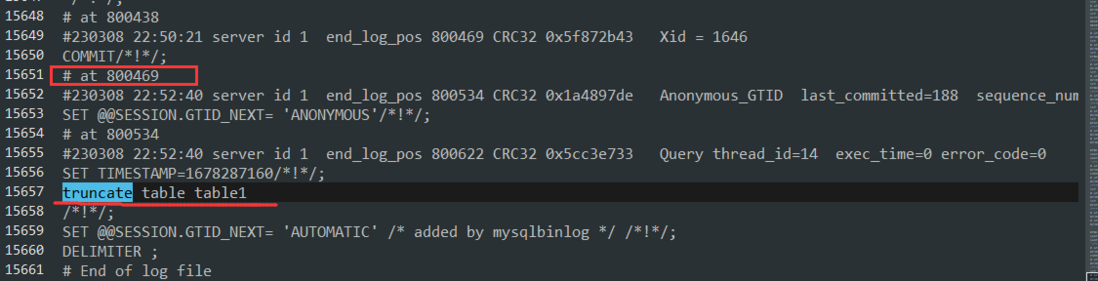 mysql如何通过binlog恢复数据